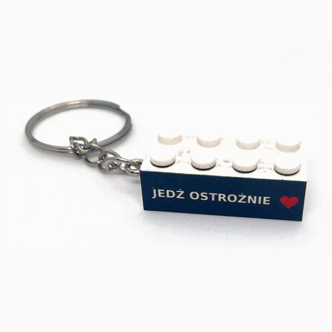Brelok klocek personalizowany z imieniem napisem datą prezent upominek