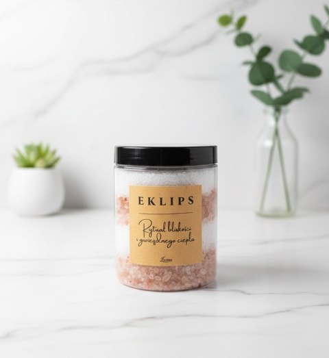 Sól rytualna do kąpieli EKLIPS z ylang-ylang i płatkami róż